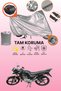 Gray Lock and Tail Bag Compatible Kuba Xf 139 Compatible Motorcycle Tarpaulin, Protection Cover
