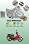 Gray Lock Compatible Kuba Ege 100 Compatible Motor Tarpaulin, Protective Cover