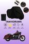 Black Harley-Davidson Road King Special Compatible Motorcycle Cover, Protective Cover, Motorcycle Tarpaulin