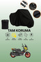 Black Aprilia Sr Gt 125 Compatible Motorbike Cover, Protective Cover, Motorcycle Cover