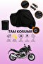 Black Lock Compatible Honda Vfr 800 X Crossrunner Compatible Motorcycle Tarpaulin, Protective Cover