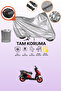 Gray Rear Bag Compatible Apachi Beauty 125 Compatible Motorcycle Cover, Protective Cover
