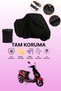 Black Arora Ar 50-10 Toros Compatible Motorcycle Cover, Protective Cover, Motorcycle Tarpaulin