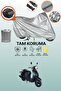 Gray Rear Bag Compatible with Arora Ar 50-20 Today Compatible Motorcycle Cover, Protective Cover