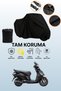 Black Hero Dash Vx 110 Compatible Motorcycle Cover, Protective Cover, Motorcycle Tarpaulin
