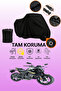 Black Lock Compatible Rks Rz 125 Compatible Motorcycle Tarpaulin, Protective Cover