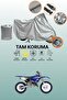 غطاء محرك متوافق مع ياماها YZ 125 متوافق مع غطاء المحرك باللون الرمادي