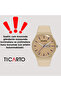 Unisex Silicone White-Yellow Wristwatch Tctsr004408S0204 - 4