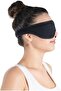 2 Pieces Yoga Eye Patch Black – Unisex Soft Sleeping Eye Mask - 6
