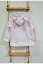 Soft Hooded Plush Welsoft Girls' Jacket - Cardigan 2-4 Years / Powder Pink - 2