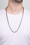 Italian Magno 70 cm Silver Men's Necklace - 4