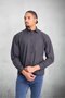 Alfonso Plaid Large Check Relaxed Fit 100% Cotton Flannel Fabric Men's Shirt - Khaki - 2