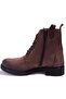 10215200 Brown Orthopedic Daily Men's Leather Boots - 3