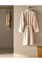 Belda Şalyaka Women's Bathrobe - Beige - 6