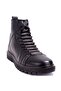 10217945 Black Orthopedic Daily Men's Leather Boots