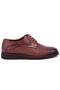 Dma08-858 Tan Orthopedic Daily Men's Leather Shoes - 2
