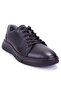 Dma08-256 Orthopedic Men's Leather Shoes - Black