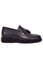 Dma08-800 Black Orthopedic Classic Leather Men's Shoes - 2