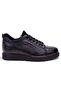422313 Black Skin Orthopedic Casual Men's Leather Shoes - 2