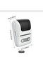 UB Portable Bluetooth Label Maker with 50x60mm Thermal Tape - USB Rechargeable - 2