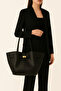 Gold Detailed Shoulder and Tote Bag