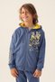 With Pocket Light Indigo Boys' Sweatshirt - 3