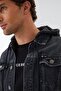 Pablo 1 Men's 100% Cotton Hooded .Jean Jacket - 5