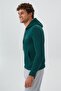 Garen Men's Hooded Sweatshirt Emerald Green - 3