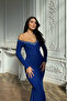 Layana Madonna Collar Evening Dress 583101 - 3