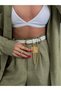 King Chain Medallion Detailed Women's Trouser Belt, Jacket Belt, Dress Belt, Shirt Belt - 2