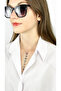Necklace, Non-Tarnish Stainless Steel, Y Model, Seven Elements Detail, Silver Color, Model406