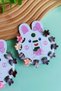 40 Pieces of Colorful Mixed Figure Mini Pegs for Girls (4 Cards) - 5