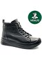 Pomelo Genuine Leather Non-Slip Sole Orthopedic Women's Boots Black