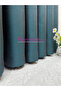 Zeus Green Gray Board Background Curtain 1X3 Tight Pile [Single Wing] Ironing Not Ask Suitable for Any Room - 5