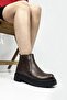 Genuine Leather Women's Casual Boots Dc2653 - 3