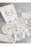 Floral embroidered hospital pinch set