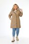 Women's Long Waterproof Quilted Hooded Quilted Coat Plus Size Quilted Plaid Quilted - 3