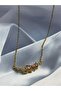 Pink Stone Bow Necklace - 3