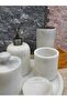 100% Natural Marble 7 Piece Bathroom Set – Polished Marble / Antique Silver Varnished Accessories - 6