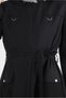 HOODED ZIPPERED TRENCH COAT 10774 - 4