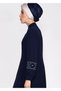 Sleeveless and Collar Embroidered Zipper Pardesü 1281 - 3