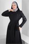 HOODED ZIPPERED TRENCH COAT 10774 - 2