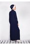 Sleeveless and Collar Embroidered Zipper Pardesü 1281 - 4