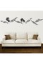 Tropical Leaves Modern Living Room and Living Room Wall Sticker Set - 7