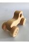 Wooden Toy Car Solid Mentessori Baby Kids - 4