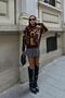 Betie Pattern Regular Sweater, Zr Model Silvery Yarn Knitwear Sweater - 5