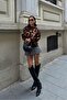 Betie Pattern Regular Sweater, Zr Model Silvery Yarn Knitwear Sweater - 6