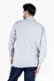 Two Thread Polo Neck Sweatshirt with Pockets - 2