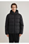 Hooded Black Puffer Coat 0110581 -900 - 3