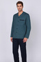 Weston 6-Button Men's Pajama Set